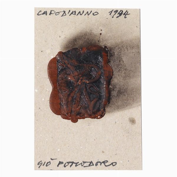 POMODORO GIO' : GIO' POMODORO  - Asta Arte Moderna e Contemporanea, con una selezione dedicata ai biglietti d'auguri d'artista  - Associazione Nazionale - Case d'Asta italiane