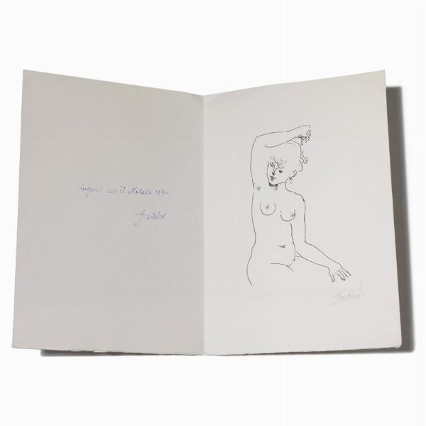 GENTILINI FRANCO : FRANCO GENTILINI  - Asta Arte Moderna e Contemporanea, con una selezione dedicata ai biglietti d'auguri d'artista  - Associazione Nazionale - Case d'Asta italiane