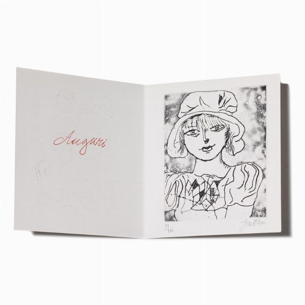 GENTILINI FRANCO : FRANCO GENTILINI  - Asta Arte Moderna e Contemporanea, con una selezione dedicata ai biglietti d'auguri d'artista  - Associazione Nazionale - Case d'Asta italiane