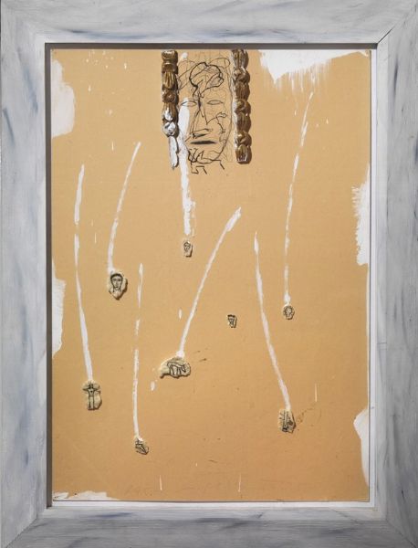 Paladino Mimmo : MIMMO PALADINO  - Asta Arte Moderna e Contemporanea, con una selezione dedicata ai biglietti d'auguri d'artista  - Associazione Nazionale - Case d'Asta italiane