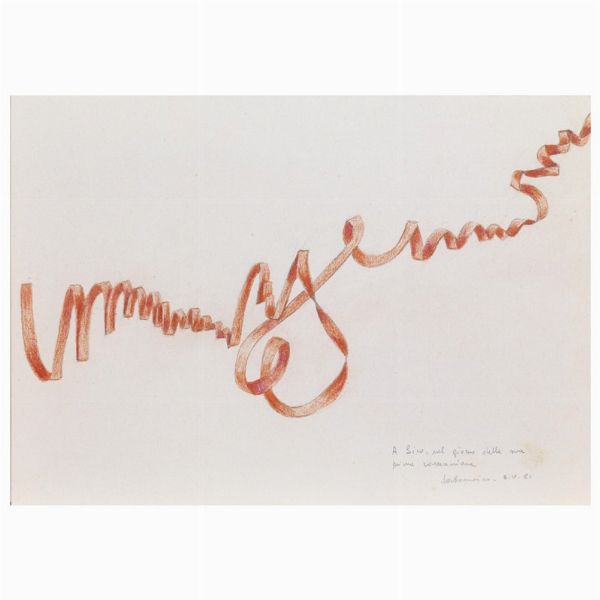 DADAMAINO : DADAMAINO  - Asta Arte Moderna e Contemporanea, con una selezione dedicata ai biglietti d'auguri d'artista  - Associazione Nazionale - Case d'Asta italiane