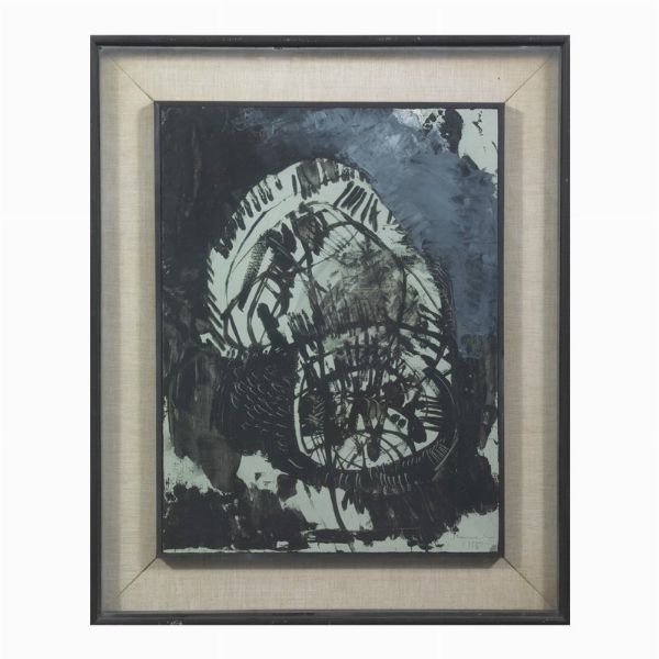 Scanavino Emilio : EMILIO SCANAVINO  - Asta Arte Moderna e Contemporanea, con una selezione dedicata ai biglietti d'auguri d'artista  - Associazione Nazionale - Case d'Asta italiane