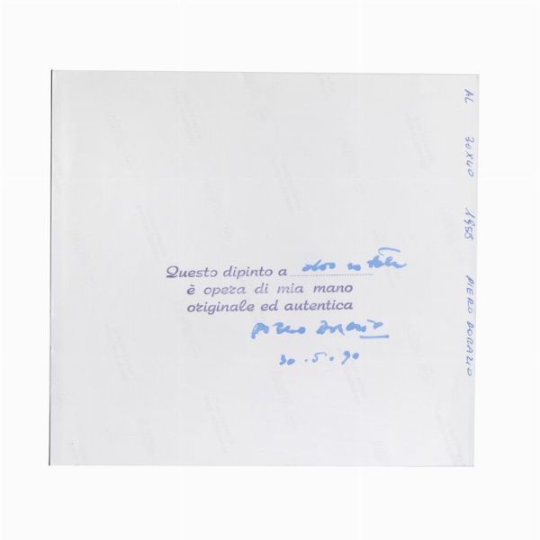 DORAZIO PIERO : PIERO DORAZIO  - Asta Arte Moderna e Contemporanea, con una selezione dedicata ai biglietti d'auguri d'artista  - Associazione Nazionale - Case d'Asta italiane