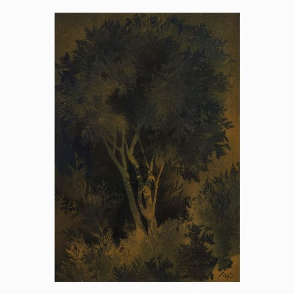 Cagli Corrado : CORRADO CAGLI  - Asta Arte Moderna e Contemporanea, con una selezione dedicata ai biglietti d'auguri d'artista  - Associazione Nazionale - Case d'Asta italiane