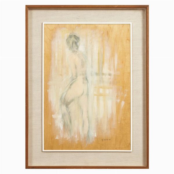 Ajmone Giuseppe : GIUSEPPE AJMONE  - Asta Arte Moderna e Contemporanea, con una selezione dedicata ai biglietti d'auguri d'artista  - Associazione Nazionale - Case d'Asta italiane