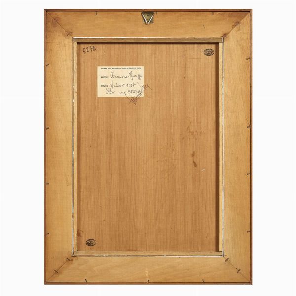 Ajmone Giuseppe : GIUSEPPE AJMONE  - Asta Arte Moderna e Contemporanea, con una selezione dedicata ai biglietti d'auguri d'artista  - Associazione Nazionale - Case d'Asta italiane