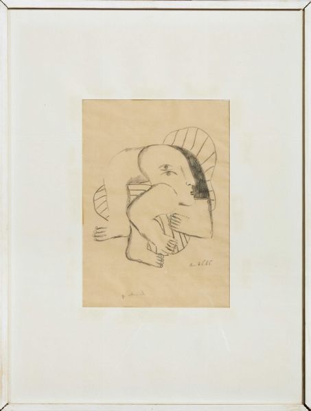 ANTES HORST : HORST ANTES  - Asta Arte Moderna e Contemporanea, con una selezione dedicata ai biglietti d'auguri d'artista  - Associazione Nazionale - Case d'Asta italiane