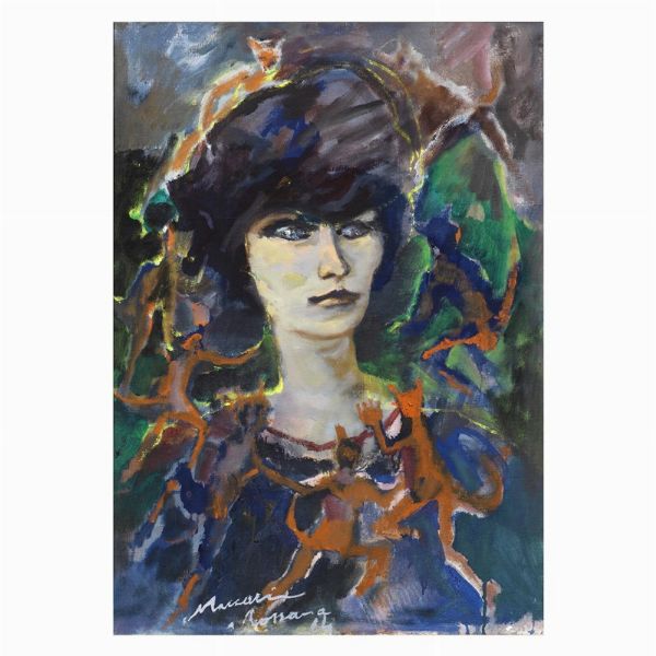 Maccari Mino : MINO MACCARI  - Asta Arte Moderna e Contemporanea, con una selezione dedicata ai biglietti d'auguri d'artista  - Associazione Nazionale - Case d'Asta italiane