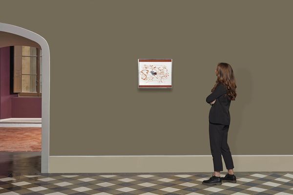 TURCATO GIULIO : GIULIO TURCATO  - Asta Arte Moderna e Contemporanea, con una selezione dedicata ai biglietti d'auguri d'artista  - Associazione Nazionale - Case d'Asta italiane