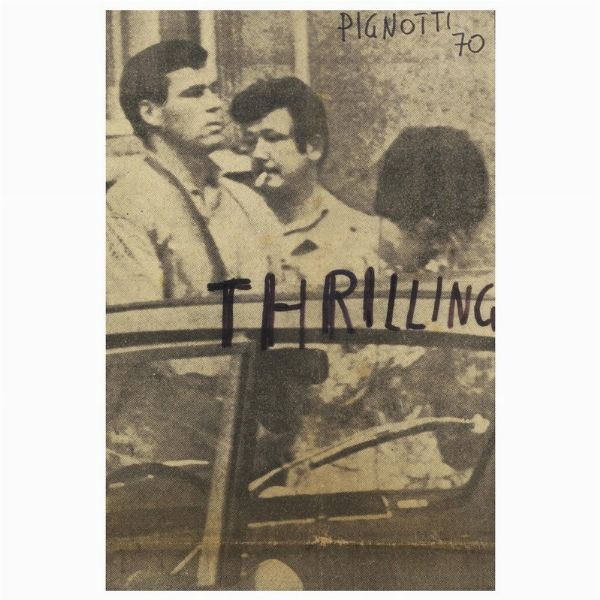 PIGNOTTI LAMBERTO : LAMBERTO PIGNOTTI  - Asta Arte Moderna e Contemporanea, con una selezione dedicata ai biglietti d'auguri d'artista  - Associazione Nazionale - Case d'Asta italiane