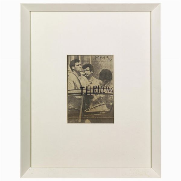 PIGNOTTI LAMBERTO : LAMBERTO PIGNOTTI  - Asta Arte Moderna e Contemporanea, con una selezione dedicata ai biglietti d'auguri d'artista  - Associazione Nazionale - Case d'Asta italiane