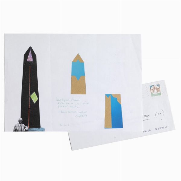 Munari Bruno : BRUNO MUNARI  - Asta Arte Moderna e Contemporanea, con una selezione dedicata ai biglietti d'auguri d'artista  - Associazione Nazionale - Case d'Asta italiane