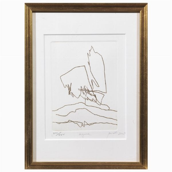 PERILLI ACHILLE : ACHILLE PERILLI  - Asta Arte Moderna e Contemporanea, con una selezione dedicata ai biglietti d'auguri d'artista  - Associazione Nazionale - Case d'Asta italiane