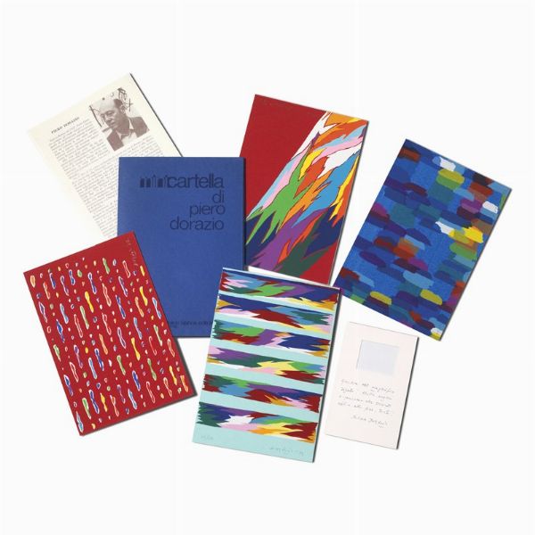 DORAZIO PIERO : PIERO DORAZIO  - Asta Arte Moderna e Contemporanea, con una selezione dedicata ai biglietti d'auguri d'artista  - Associazione Nazionale - Case d'Asta italiane