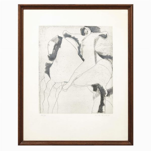 MARINI MARINO : MARINO MARINI  - Asta Arte Moderna e Contemporanea, con una selezione dedicata ai biglietti d'auguri d'artista  - Associazione Nazionale - Case d'Asta italiane