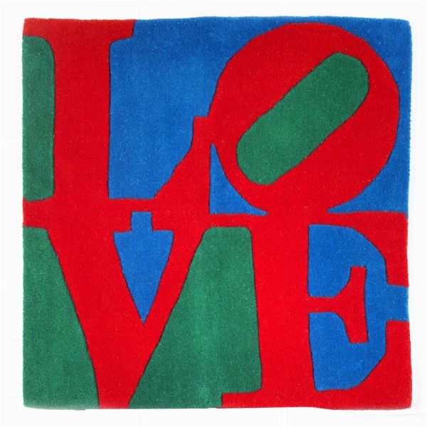Indiana Robert : ROBERT INDIANA  - Asta Arte Moderna e Contemporanea, con una selezione dedicata ai biglietti d'auguri d'artista  - Associazione Nazionale - Case d'Asta italiane