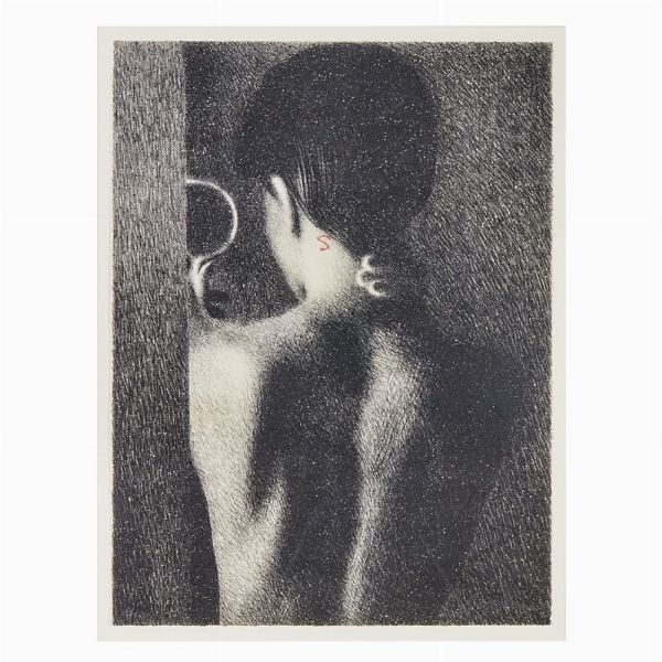 GALLIANI OMAR : OMAR GALLIANI  - Asta Arte Moderna e Contemporanea, con una selezione dedicata ai biglietti d'auguri d'artista  - Associazione Nazionale - Case d'Asta italiane