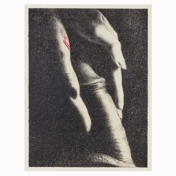 GALLIANI OMAR : OMAR GALLIANI  - Asta Arte Moderna e Contemporanea, con una selezione dedicata ai biglietti d'auguri d'artista  - Associazione Nazionale - Case d'Asta italiane