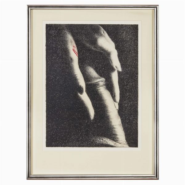 GALLIANI OMAR : OMAR GALLIANI  - Asta Arte Moderna e Contemporanea, con una selezione dedicata ai biglietti d'auguri d'artista  - Associazione Nazionale - Case d'Asta italiane