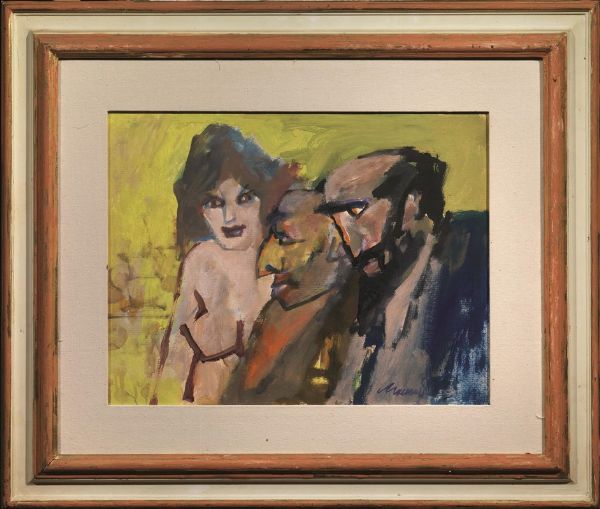 Maccari Mino : MINO MACCARI  - Asta Arte Moderna e Contemporanea, con una selezione dedicata ai biglietti d'auguri d'artista  - Associazione Nazionale - Case d'Asta italiane