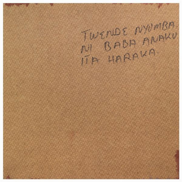 GEORGE LILANGA  - Asta Arte Moderna e Contemporanea, con una selezione dedicata ai biglietti d'auguri d'artista  - Associazione Nazionale - Case d'Asta italiane