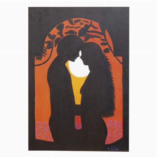 T.VIVIAN  - Asta Arte Moderna e Contemporanea, con una selezione dedicata ai biglietti d'auguri d'artista  - Associazione Nazionale - Case d'Asta italiane