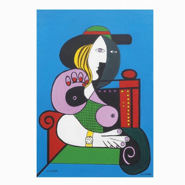 T.VIVIAN  - Asta Arte Moderna e Contemporanea, con una selezione dedicata ai biglietti d'auguri d'artista  - Associazione Nazionale - Case d'Asta italiane