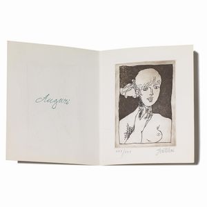 GENTILINI FRANCO : FRANCO GENTILINI  - Asta Arte Moderna e Contemporanea, con una selezione dedicata ai biglietti d'auguri d'artista  - Associazione Nazionale - Case d'Asta italiane