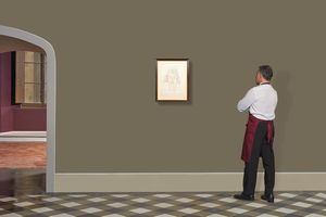 CASORATI FELICE : FELICE CASORATI  - Asta Arte Moderna e Contemporanea, con una selezione dedicata ai biglietti d'auguri d'artista  - Associazione Nazionale - Case d'Asta italiane