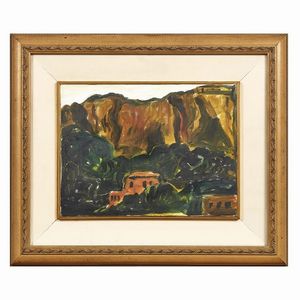 GUIDI VIRGILIO : VIRGILIO GUIDI  - Asta Arte Moderna e Contemporanea, con una selezione dedicata ai biglietti d'auguri d'artista  - Associazione Nazionale - Case d'Asta italiane