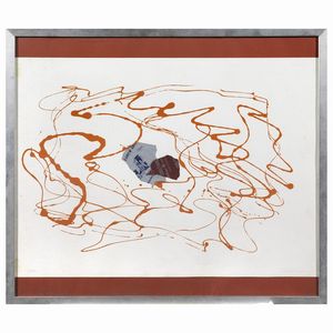 TURCATO GIULIO : GIULIO TURCATO  - Asta Arte Moderna e Contemporanea, con una selezione dedicata ai biglietti d'auguri d'artista  - Associazione Nazionale - Case d'Asta italiane