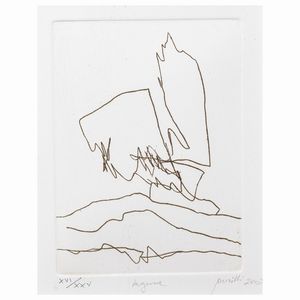 PERILLI ACHILLE : ACHILLE PERILLI  - Asta Arte Moderna e Contemporanea, con una selezione dedicata ai biglietti d'auguri d'artista  - Associazione Nazionale - Case d'Asta italiane