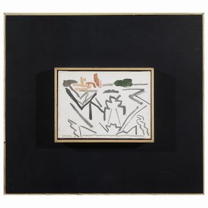 LICATA RICCARDO : RICCARDO LICATA  - Asta Arte Moderna e Contemporanea, con una selezione dedicata ai biglietti d'auguri d'artista  - Associazione Nazionale - Case d'Asta italiane