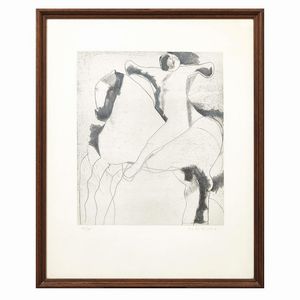 MARINI MARINO : MARINO MARINI  - Asta Arte Moderna e Contemporanea, con una selezione dedicata ai biglietti d'auguri d'artista  - Associazione Nazionale - Case d'Asta italiane