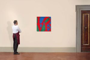 Indiana Robert : ROBERT INDIANA  - Asta Arte Moderna e Contemporanea, con una selezione dedicata ai biglietti d'auguri d'artista  - Associazione Nazionale - Case d'Asta italiane