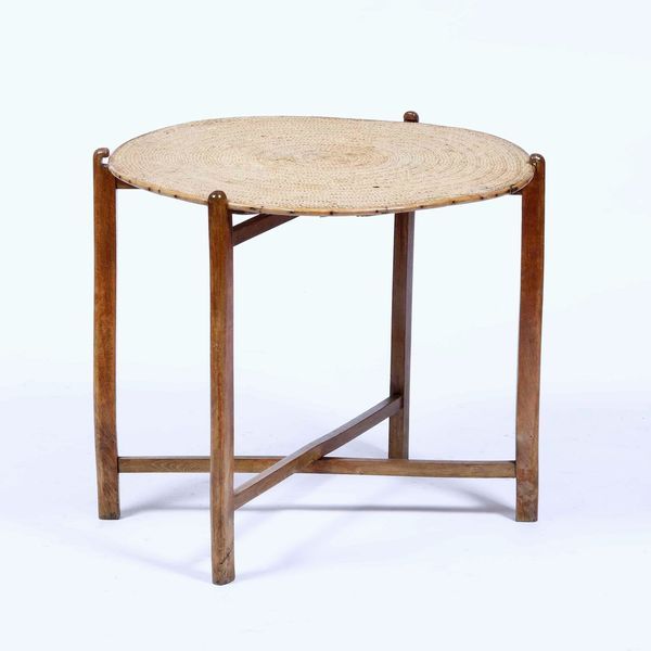 Tavolo con piano paglia  - Asta Dimore italiane | Cambi Time - Associazione Nazionale - Case d'Asta italiane