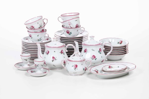 Parte di servizio da t�<BR>Doccia, Manifattura Ginori  - Asta Dimore italiane | Cambi Time - Associazione Nazionale - Case d'Asta italiane