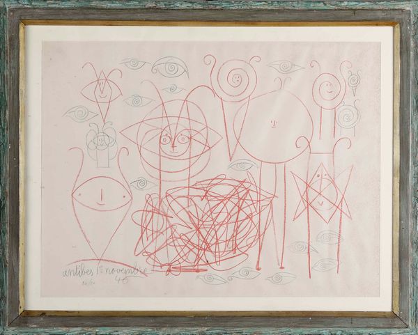 Riproduzione di Daniel Jacomet da un disegno di Picasso  - Asta Dimore italiane | Cambi Time - Associazione Nazionale - Case d'Asta italiane