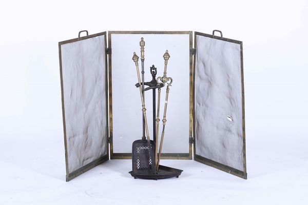 Set da camino  - Asta Dimore italiane | Cambi Time - Associazione Nazionale - Case d'Asta italiane