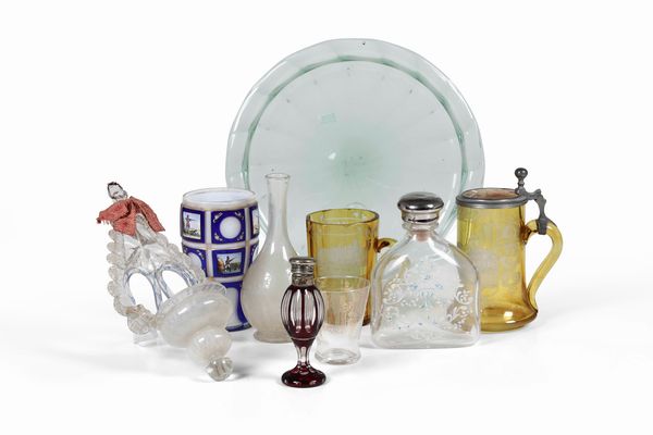 Nove diversi vetri<BR>XVIII - XX secolo  - Asta Dimore italiane | Cambi Time - Associazione Nazionale - Case d'Asta italiane