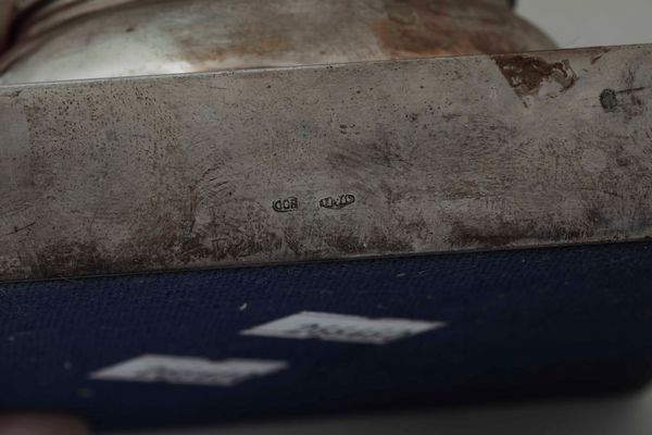 Insieme di sette portacandele in argento 925 e un portacero in argento 800  - Asta Dimore italiane | Cambi Time - Associazione Nazionale - Case d'Asta italiane