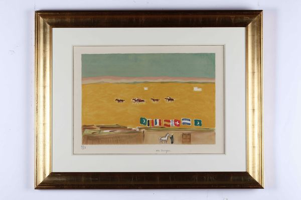 Lotto di 6 dipinti e disegni moderni  - Asta Dimore italiane | Cambi Time - Associazione Nazionale - Case d'Asta italiane