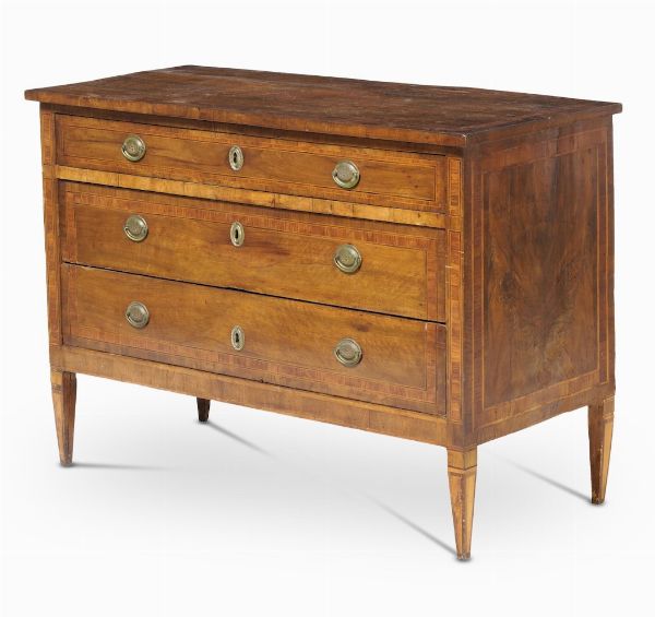 Com direttorio a tre cassetti. XVIII-XIX secolo  - Asta Dimore italiane | Cambi Time - Associazione Nazionale - Case d'Asta italiane
