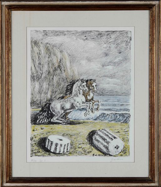 Giorgio de Chirico : Cavalli  - Asta Dimore italiane | Cambi Time - Associazione Nazionale - Case d'Asta italiane