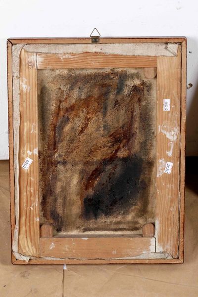 Anonimo del XIX secolo Figura femminile in un interno  - Asta Dimore italiane | Cambi Time - Associazione Nazionale - Case d'Asta italiane