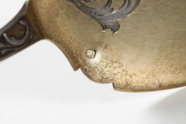 Insieme di 11 cucchiaini in argento e due posate da portata, Russia  - Asta Dimore italiane | Cambi Time - Associazione Nazionale - Case d'Asta italiane