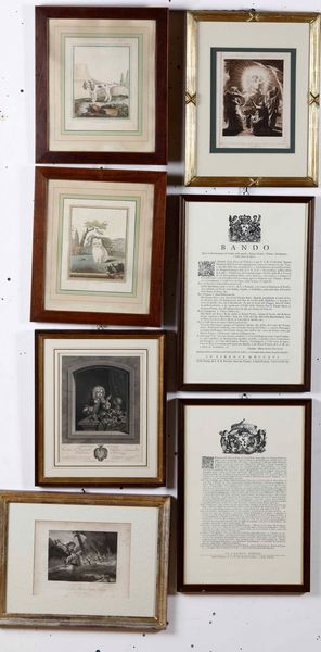 Lotto misto di 15 stampe  - Asta Dimore italiane | Cambi Time - Associazione Nazionale - Case d'Asta italiane