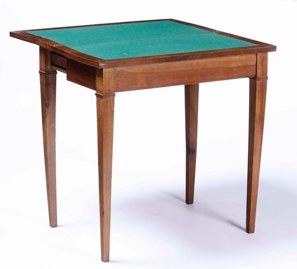 Lotto di due tavoli da gioco, XIX-XX secolo  - Asta Dimore italiane | Cambi Time - Associazione Nazionale - Case d'Asta italiane