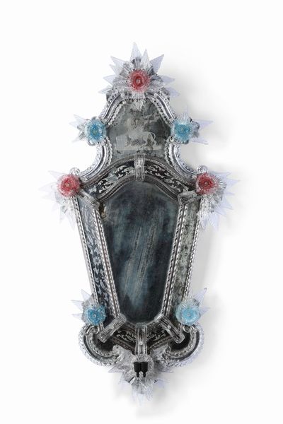 Applique con fondo a specchio  - Asta Dimore italiane | Cambi Time - Associazione Nazionale - Case d'Asta italiane