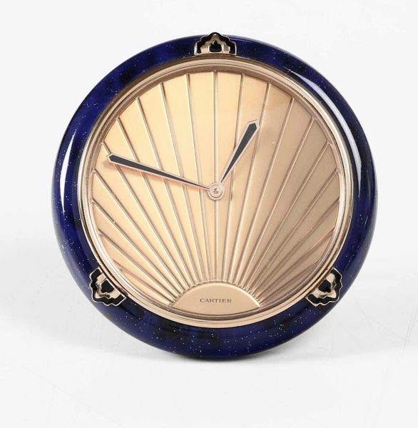 Orologio da tavolo Cartier  - Asta Dimore italiane | Cambi Time - Associazione Nazionale - Case d'Asta italiane